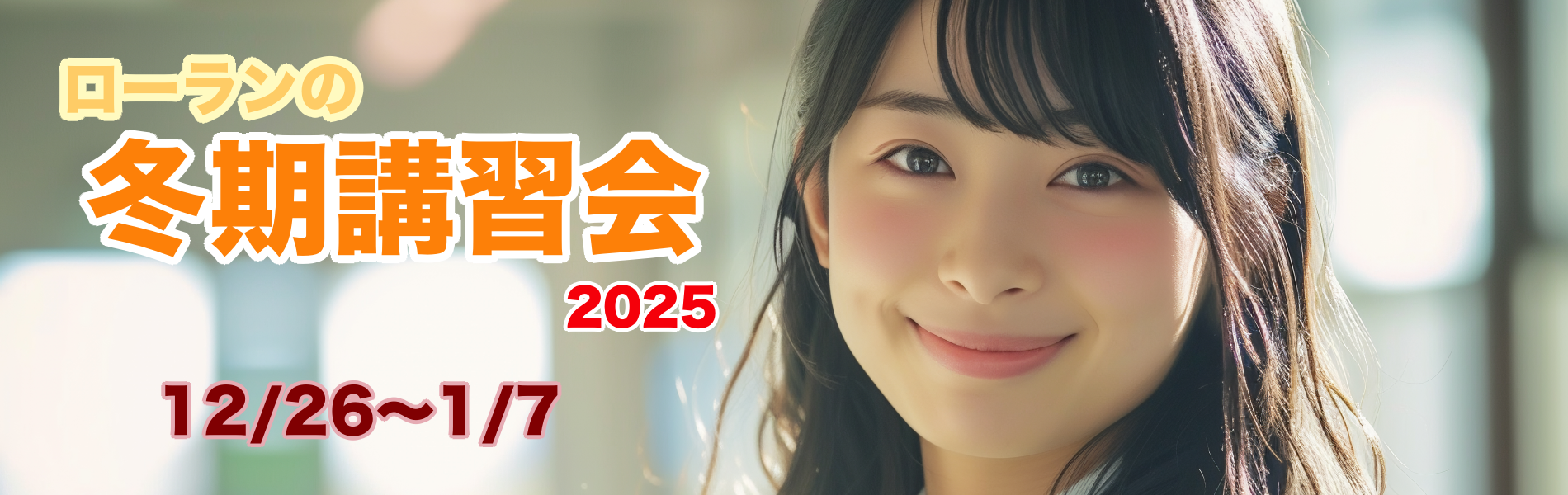 ローランの冬期講習会2025
